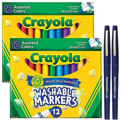 Crayola Supertips Washable Markers (80ct), Bulk Teacher Supplies for  Classrooms, Kids Markers for Back to School, Ages 3+ [ Exclusive]