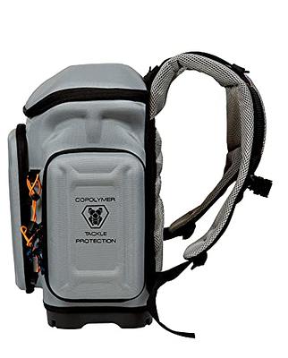 Plano Atlas 3700 Tackle Fishing Backpack, Gray EVA Material