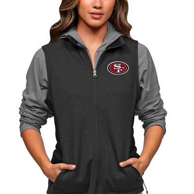 Antigua Apparel / Women's San Francisco 49ers Black Generation Full-Zip  Jacket