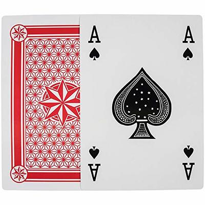 Warmtree 5X7 Jumbo Playing Cards Giant Deck Poker