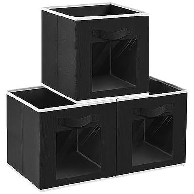 DIMJ Storage Bins, Fabric Closet Organizer and Storage Baskets for