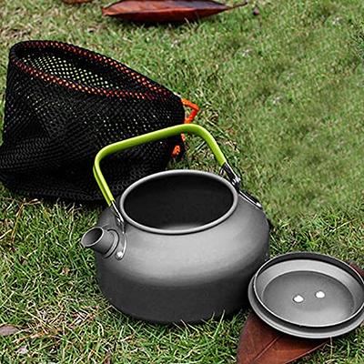 0.8l Outdoor Lightweight Aluminum Teapot Kettle Coffee Pot With