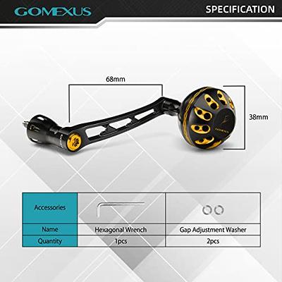 GOMEXUS Power Handle Compatible for Shimano Twin Power FD Sustain FJ  3000-5000 Spinning Reel Handle 70mm - Yahoo Shopping