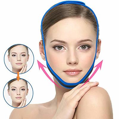 Double Chin Reducer, Face Slimming Strap, V Shaped Mask Eliminator,  Remover,Tape,Belt for women, Anti- Wrinkle Face Mask, Lifting Bandage for  Shaggy