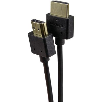 GE 12 ft. HDMI Cable with Ethernet, Black