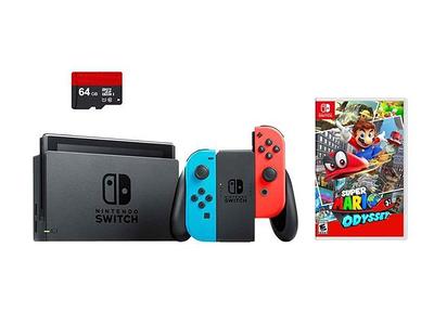 Console Video Game Nintendo Switch De 32 Gb Neon Red E Blue na