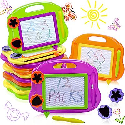 12Pack Mini Magnetic Drawing Board for Kids,Erasable Small Drawing