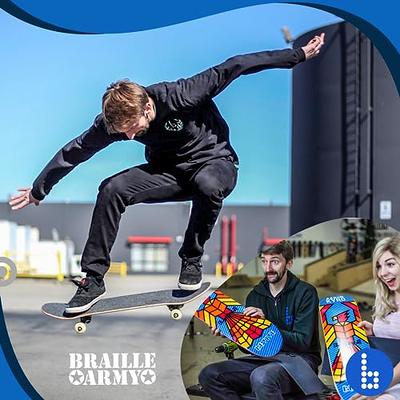 Braille Army Long Sleeve Skate Tee – Braille Skateboarding