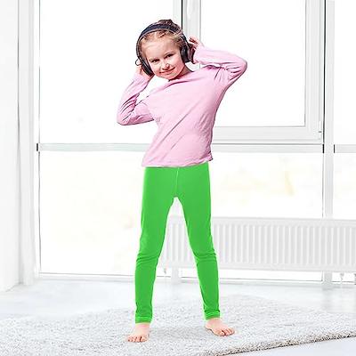 Boccsty Lime Green Baby Girls Toddler Leggings Kids Yoga Pants