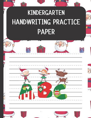 Handwriting Practice Paper for Kids100 pages 8,5X11 inches: Blank Dotted  Line notebook 8,5x11, Kindergarten writing paper for kids, writing paper  for