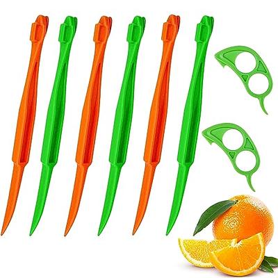 2 Pc Orange Peeler Tool Plastic Citrus Cutter Gadget Lemon Fruit Slice —  AllTopBargains