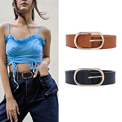 Brown Black Leather belts for women , women's belts for jeans , designer  belts for women