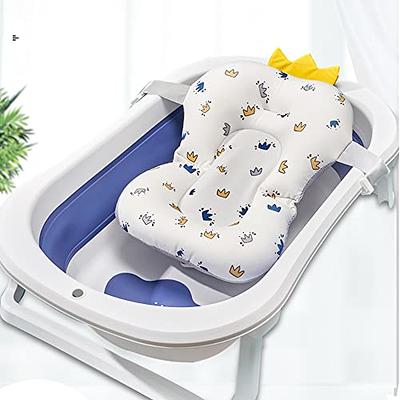 Mersuii Baby Bath Cushion Pad Newborn Bathtub Mat Non-Slip Bath