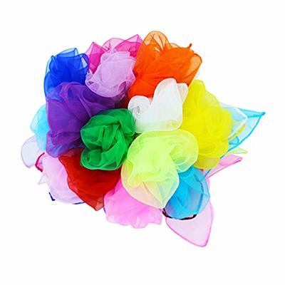 Jmkcoz 9 Pcs Square Juggling Silk Dance Scarves Magic Tricks Performance  Props Accessories Movement Scarf Rhythm Band Scarf 24 Inches 9 Colors -  Yahoo Shopping