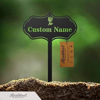 NAMEPLATE With Seeds 