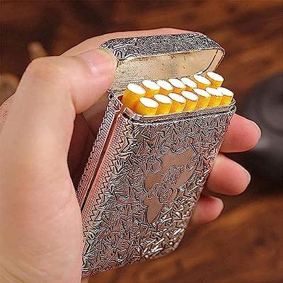 Women For 16pcs 84mm Cigarettes Men For Weed Metal Cigarette Case Vintage  Cigarette Holder Cigarette Box - AliExpress