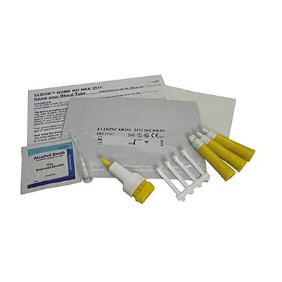 Blood Typing From Home Using the EldonCard Blood Type Test Kit