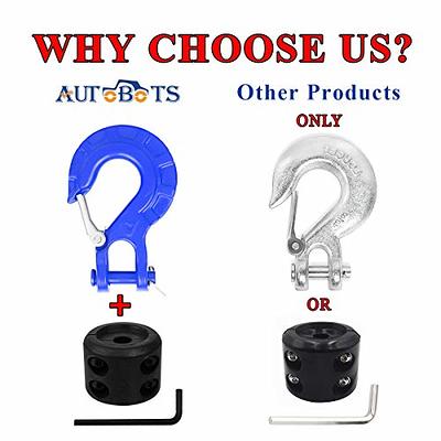 AUTOBOTS Upgrade Heavy Duty Winch Hook Forged Steel 3/8 Grade 70