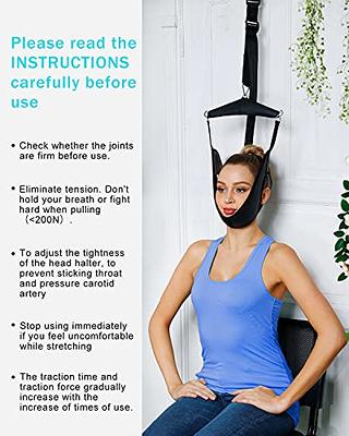 comness Cervical Neck Traction Device Over Door for Home Use, Portable Neck  Stretcher Hammock for Neck Pain Relief, Physical Therapy AIDS for Neck  Decompressor. - Yahoo Shopping
