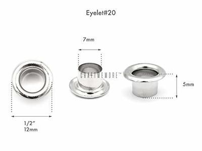 Metal Eyelets Grommets 7mm, Grommet Eyelet Washer