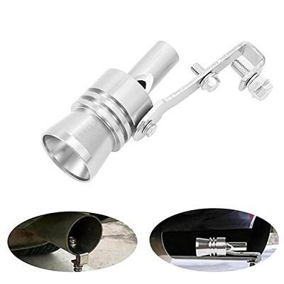 MEA CO005 Aluminum Alloy Universal Turbo Whistle, Turbo Sound Exhaust  Muffler Pipe Whistle Car Roar Maker, Car Tail Whistle, Car Blow Off Valve  Tip Simulator Whistler (Sliver_XL) - Yahoo Shopping