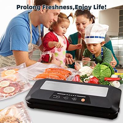 80Kpa Commercial Vacuum Sealer Machine Seal a Meal Food Saver System + Free  Bags