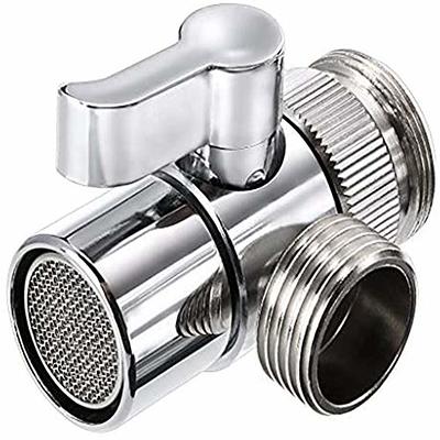 2PCS portable dishwasher faucet adapter Diverter Adapter Kit Sink Diverter  Sink