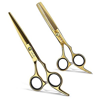 Professional Barber Scissor Hair Cutting Set - 6.5 - 1 Straight Edge