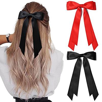 Bartosi Silk Hair Scrunchies for Women Satin Silk Hair Scrunchy