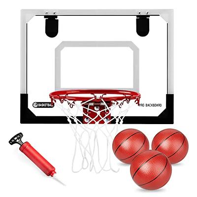 Majik Buzzer Beater Over The Door Hanging Mini Basketball Hoop for Indoor  Play