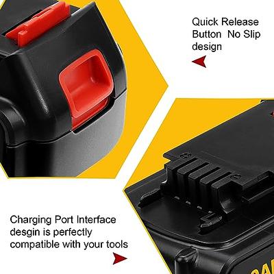 for Black and Decker 20V Battery 5Ah | LB2X4020 Lbxr20 Battery Lithium