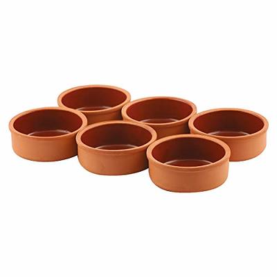 Clay Cooking Pots, 4.5 Terra Cotta, Clay Pots For Cooking - Rustic Clay  Pan - Terra Cotta Hitit Dish – Turkish, Indian, Spanish, Mexican Cazuela  Dishware / Cookware - Vintage Cooking Pot ( 6 Pack) - Yahoo Shopping