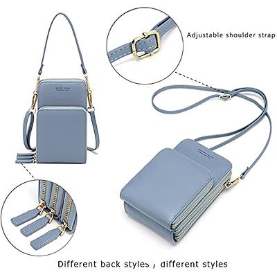 Weilan Small Crossbody Bag for Women,Cell Phone Purse Women's Shoulder Handbags Wallet Purse with Credit Card Slots