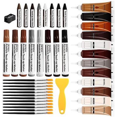 DEWEL Wood Filler, Wax Pen, Wood Floor Scratch Remover, Wood Repair kit, Wood  Markers, Touch up Paint pens for Walls，Furniture pens for Scratches, Wood  Stain Pen, Furniture polish-42 Sets… - Yahoo Shopping