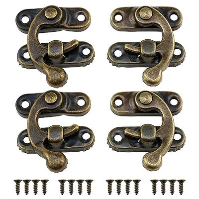 Wholesale Beebeecraft 4Pcs Brass Box Clasps 