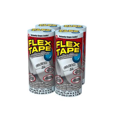 Flex Glue As Seen on TV Strong Rubberized Waterproof Adhesive, 4 oz, Clear