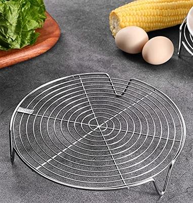 Cake Cooling Rack Round for Air Fryer, Instant Pot, and Steamer