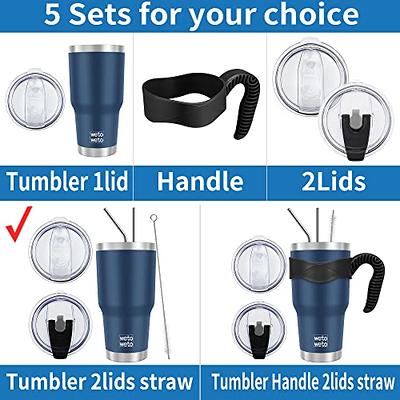 Pack of 4 Coktik 30 Oz Tumblers with Straw