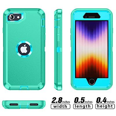 Anuck iPhone 8 Plus Case, iPhone 7 Plus Case, Soft Silicone Gel Rubber  Bumper Case Microfiber Lining Hard Shell Shockproof Full-Body Protective  Case