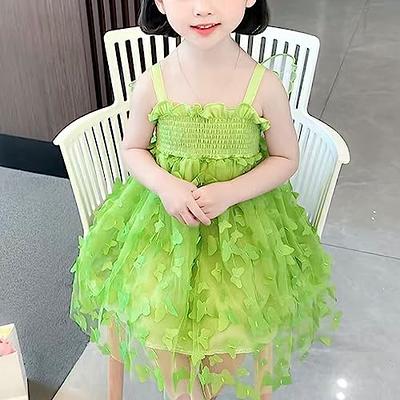 Butterfly Dress Baby Girl Newborn Halloween Costume Fairy Wings Sleeveless  Tulle Dress Lace Princess Party Dress (Green Butterfly, 12-18 Months) -  Yahoo Shopping