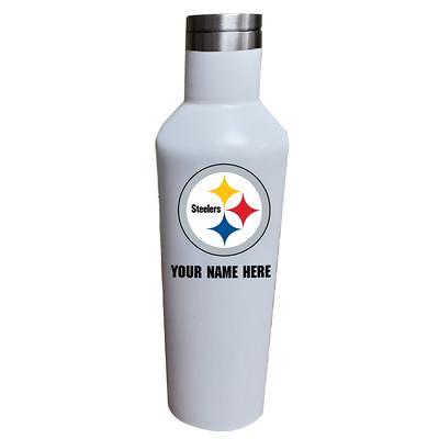 Pittsburgh Steelers Stainless Steel Water Bottle - 20oz