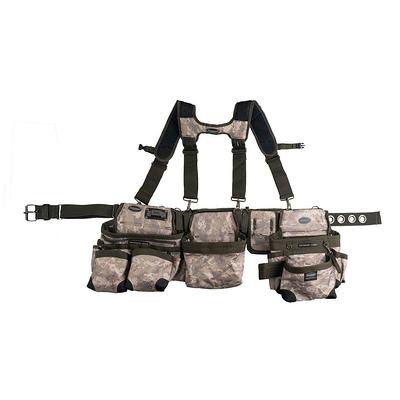 Bucket Boss 55185 Framers Rig, 3 Bag, Grey