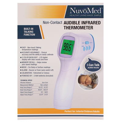 Talking Infrared Personal Thermometer