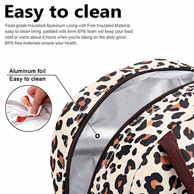 Insulated Lunch Box Tote Bag Travel Men Women Adult Hot Cold Food