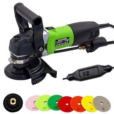 Hardin HWVPOLSET Variable Speed Polisher 4 Inch Granite Marble Wet