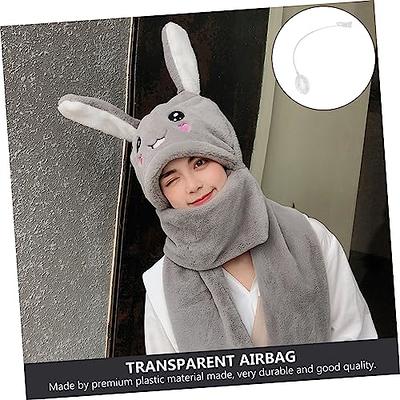 Fisherman Hat Ears-Moving Rabbit Sunshade Hats,Airbag Toy Cute