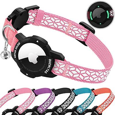 Airtag Dog Collar, Adjustable Air Tag Dog Collar With Breakaway Safety  Buckle, With Airtag Holder Case