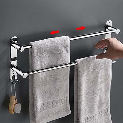 Bathroom Shelf Space Aluminum Towel Rack Toilet Bathroom Gargle Stand  Toilet Wall Hanging - Yahoo Shopping
