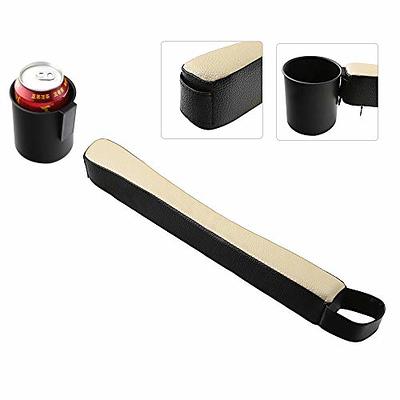 Pu Leather Side Pocket Car Seat Gap Filler Pad For Small Drink Holder Seat  Crevice Catcher Stopper For Phone Wallet Keys Coins - Stowing Tidying -  AliExpress