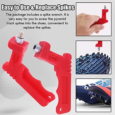 100 Pcs Track Spikes Replacement Nails Spikes With Spike Wrench